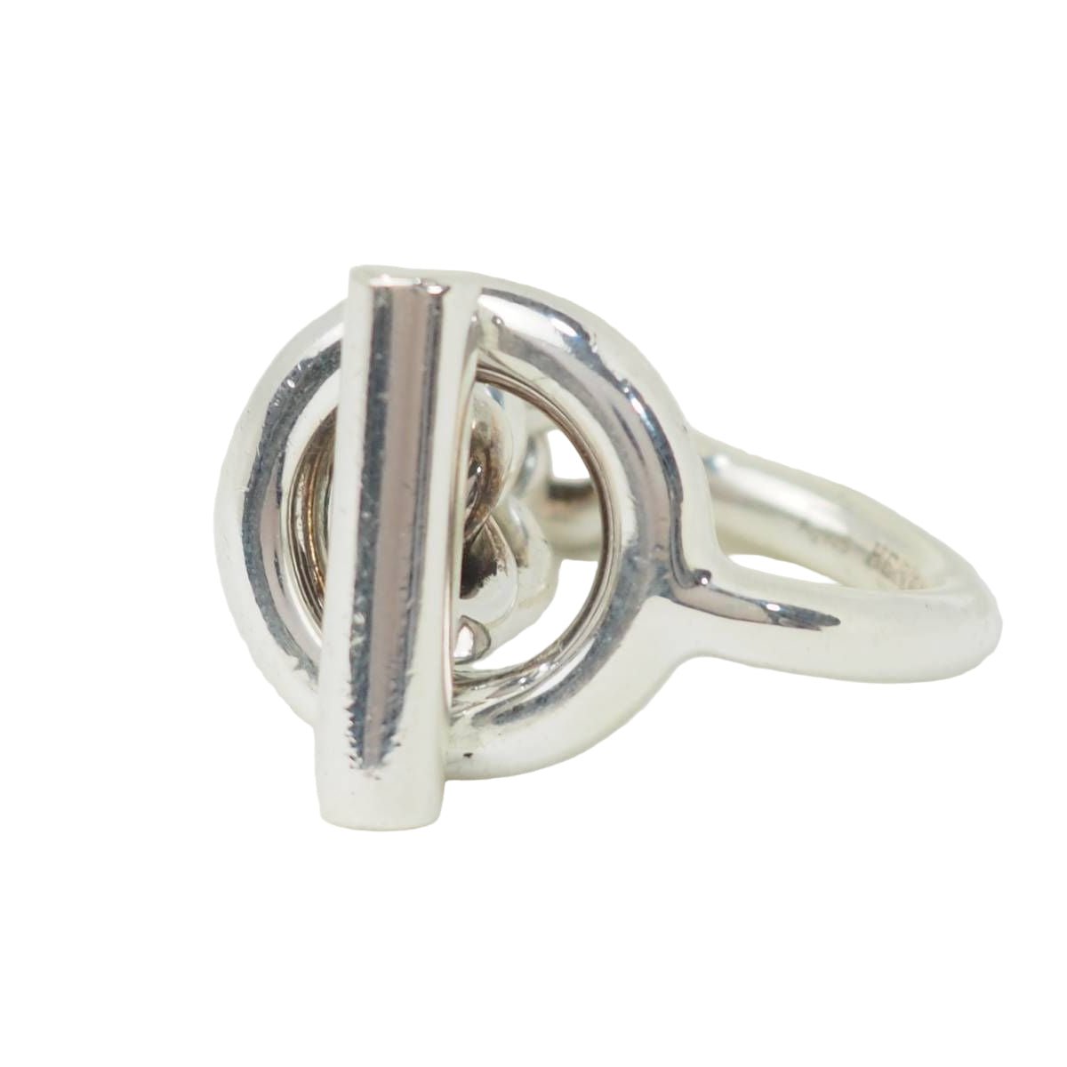 Bague HERMÈS Croisette en argent - Castafiore