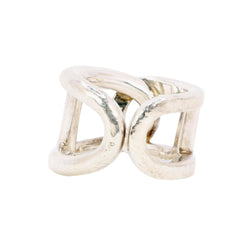 Bague Hermès Cythère en argent - Castafiore