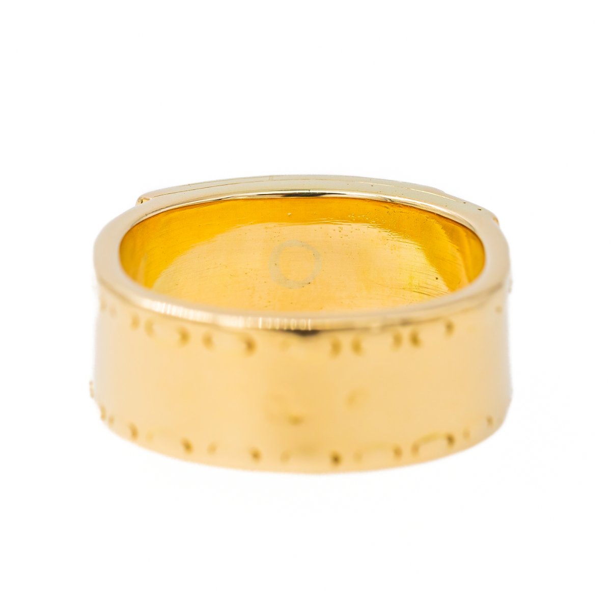 Bague HERMÈS "Kelly" en or jaune - Castafiore