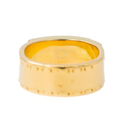 Bague HERMÈS "Kelly" en or jaune - Castafiore