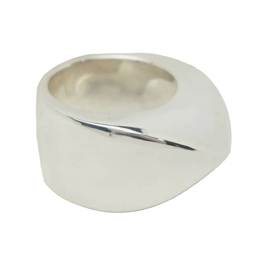 Bague HERMÈS Palmyre en argent - Castafiore