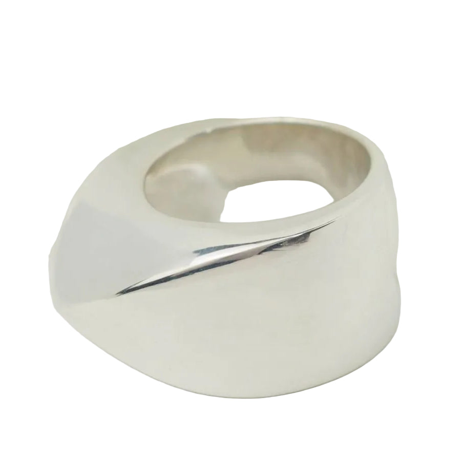 Bague HERMÈS Palmyre en argent - Castafiore