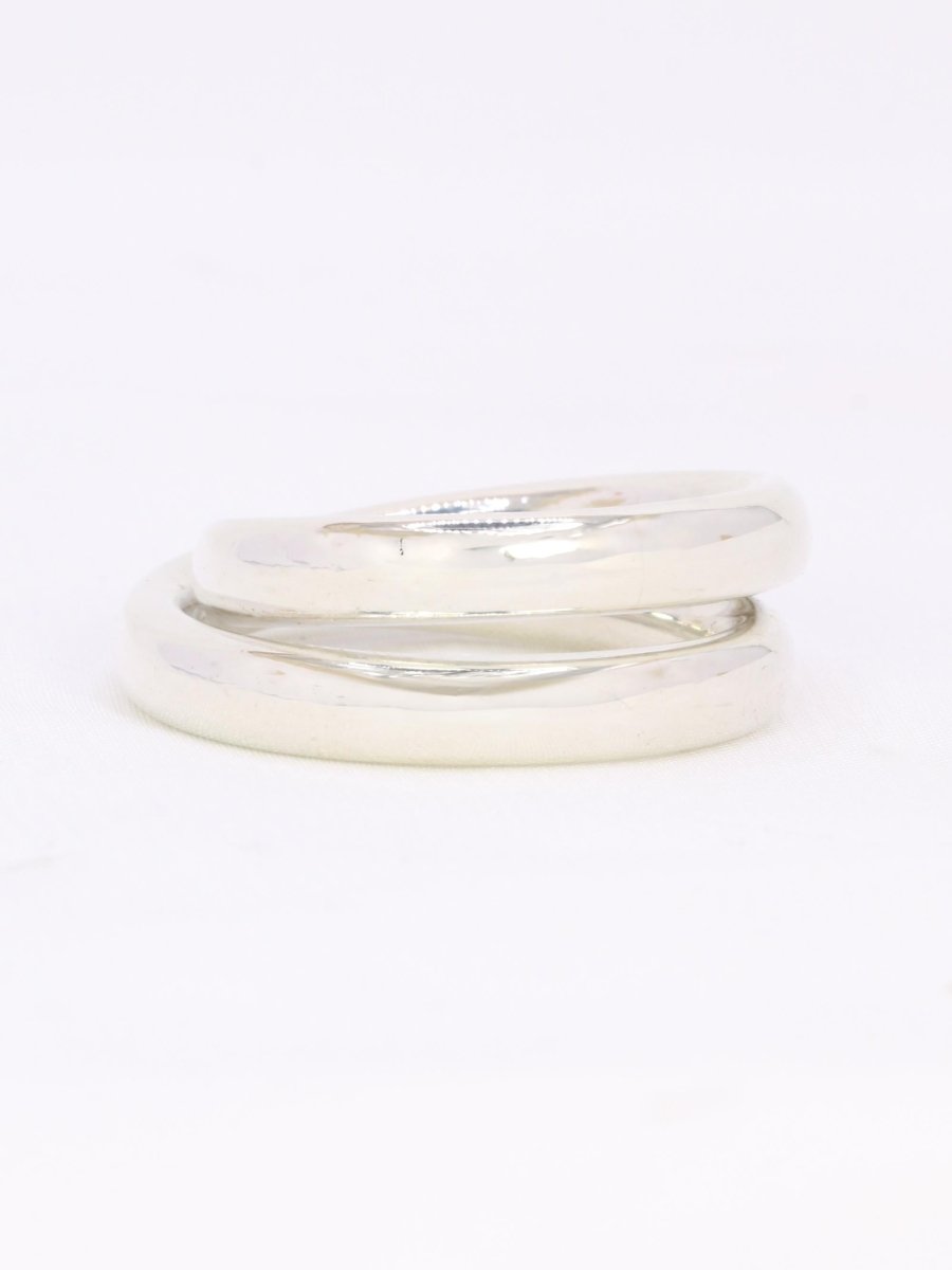 Bague HERMES Vertige en argent - Castafiore