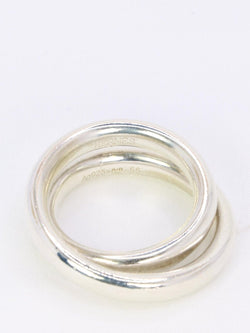 Bague HERMES Vertige en argent - Castafiore