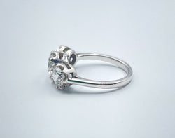 Bague Jarretière Diamants - Castafiore