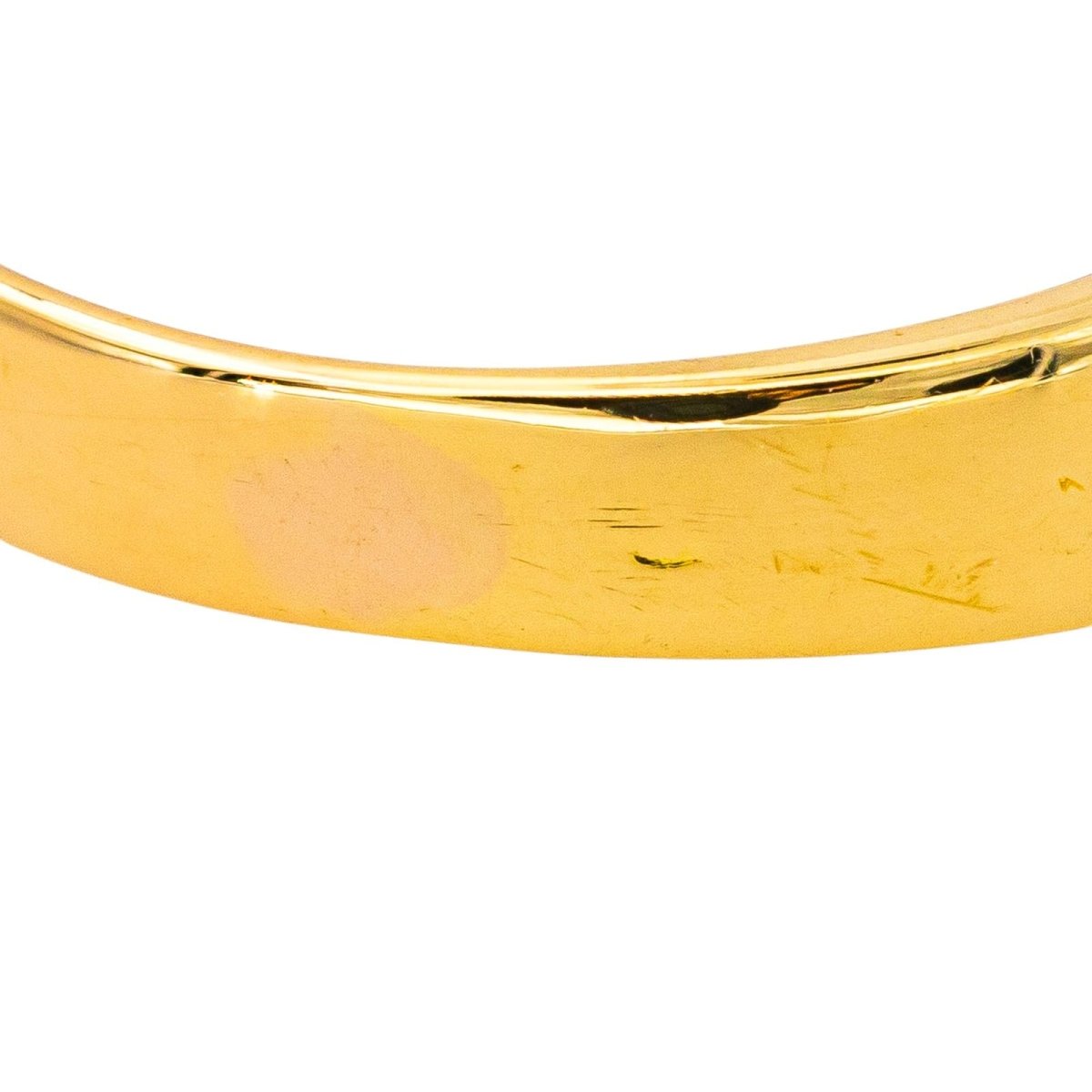 Bague Jarretière en or jaune, rubis et diamants - Castafiore