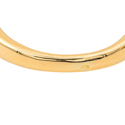 Bague Jarretière en or jaune, saphir et diamants - Castafiore