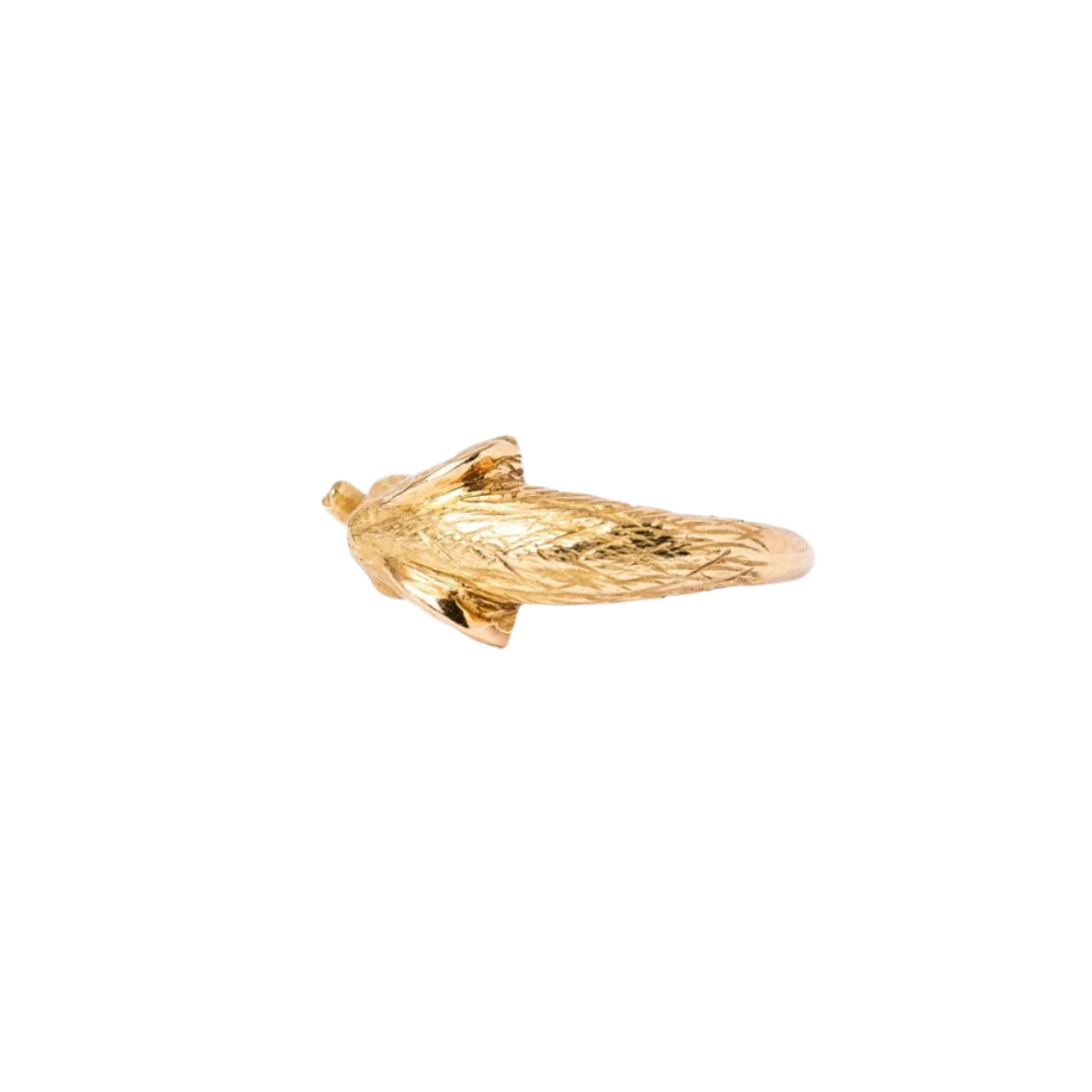 Bague JEAN ET PIERRE BELLIN Éléphant en or jaune et onyx - Castafiore