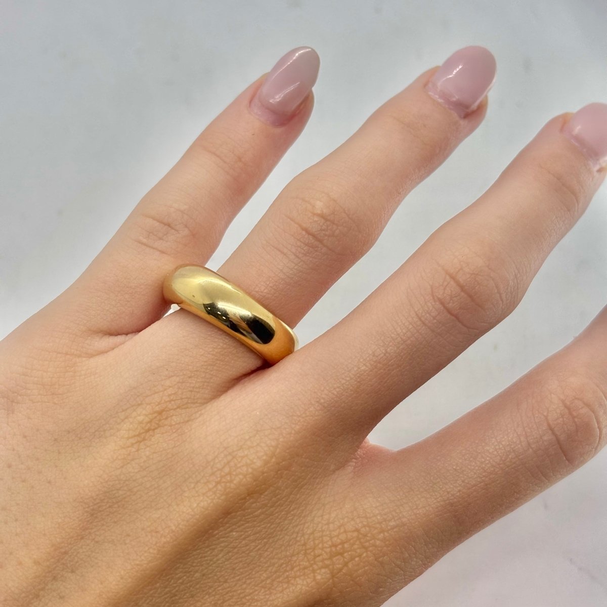 Bague Jonc CARTIER en or jaune - Castafiore