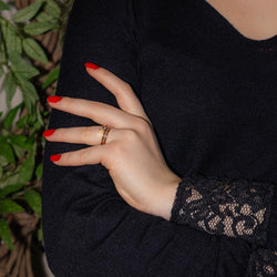 Cartier Ring Just a rose gold nail diamond