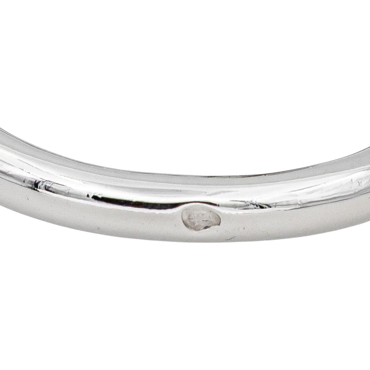 Bague Jonc CARTIER "Juste un Clou" en or blanc et diamants - Castafiore