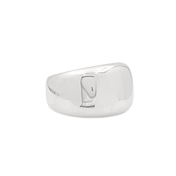 Ring Cartier, "New Wave white gold.