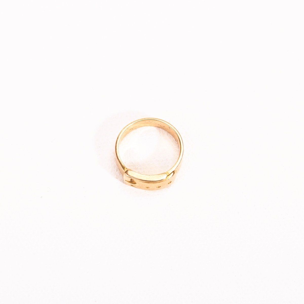 Bague Jonc ceinture en or - Castafiore