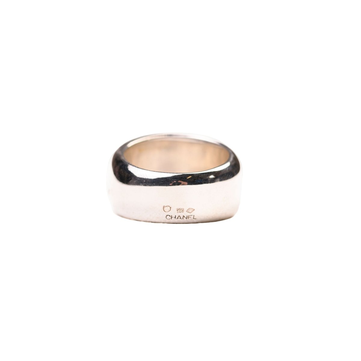 Bague Jonc CHANEL en argent - Castafiore