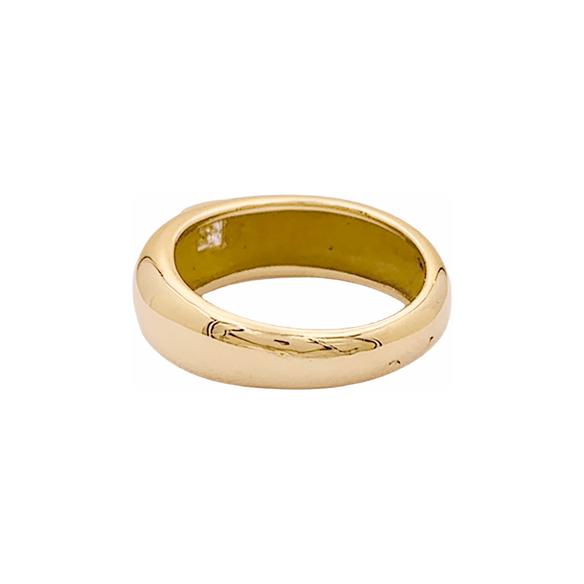 Bague Jonc CHAUMET "Anneau" en or jaune et diamant - Castafiore