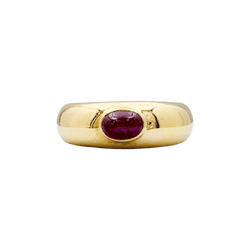 Ring Chaumet, "Anneau yellow gold and rubies.