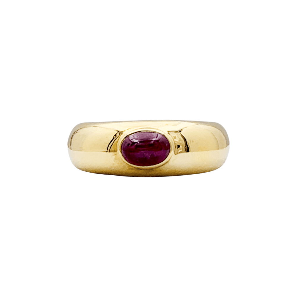 Ring Chaumet, "Anneau yellow gold and rubies.