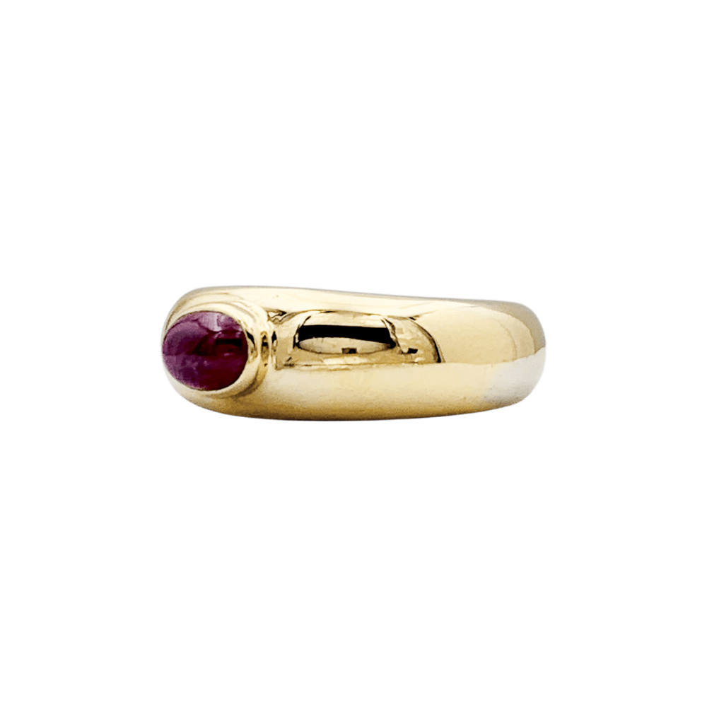 Ring Chaumet, "Anneau yellow gold and rubies.