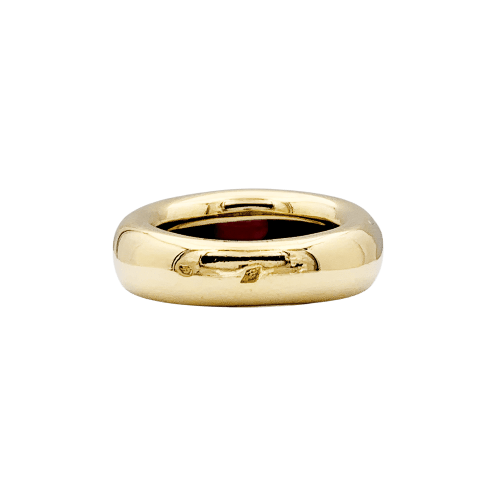 Ring Chaumet, "Anneau yellow gold and rubies.