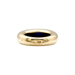 Ring Chaumet, "Anneau" in yellow gold and sapphire.