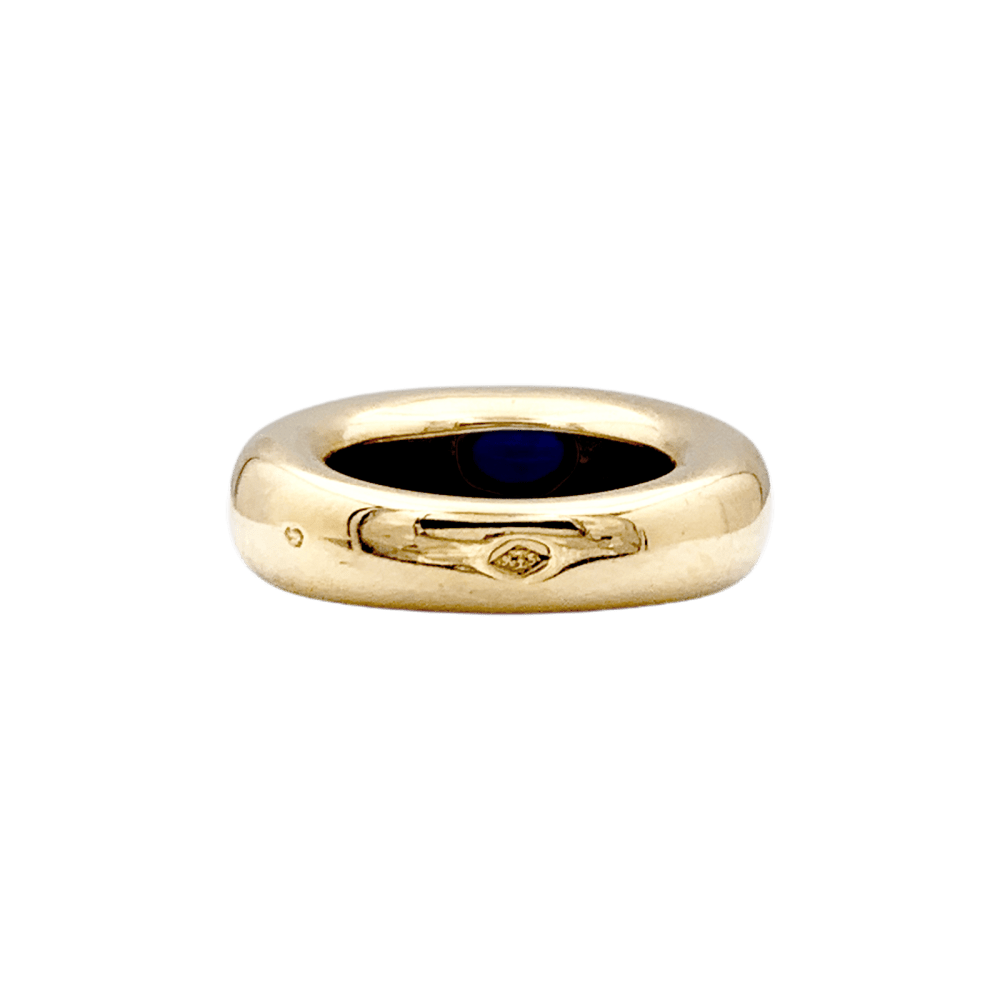 Ring Chaumet, "Anneau" in yellow gold and sapphire.