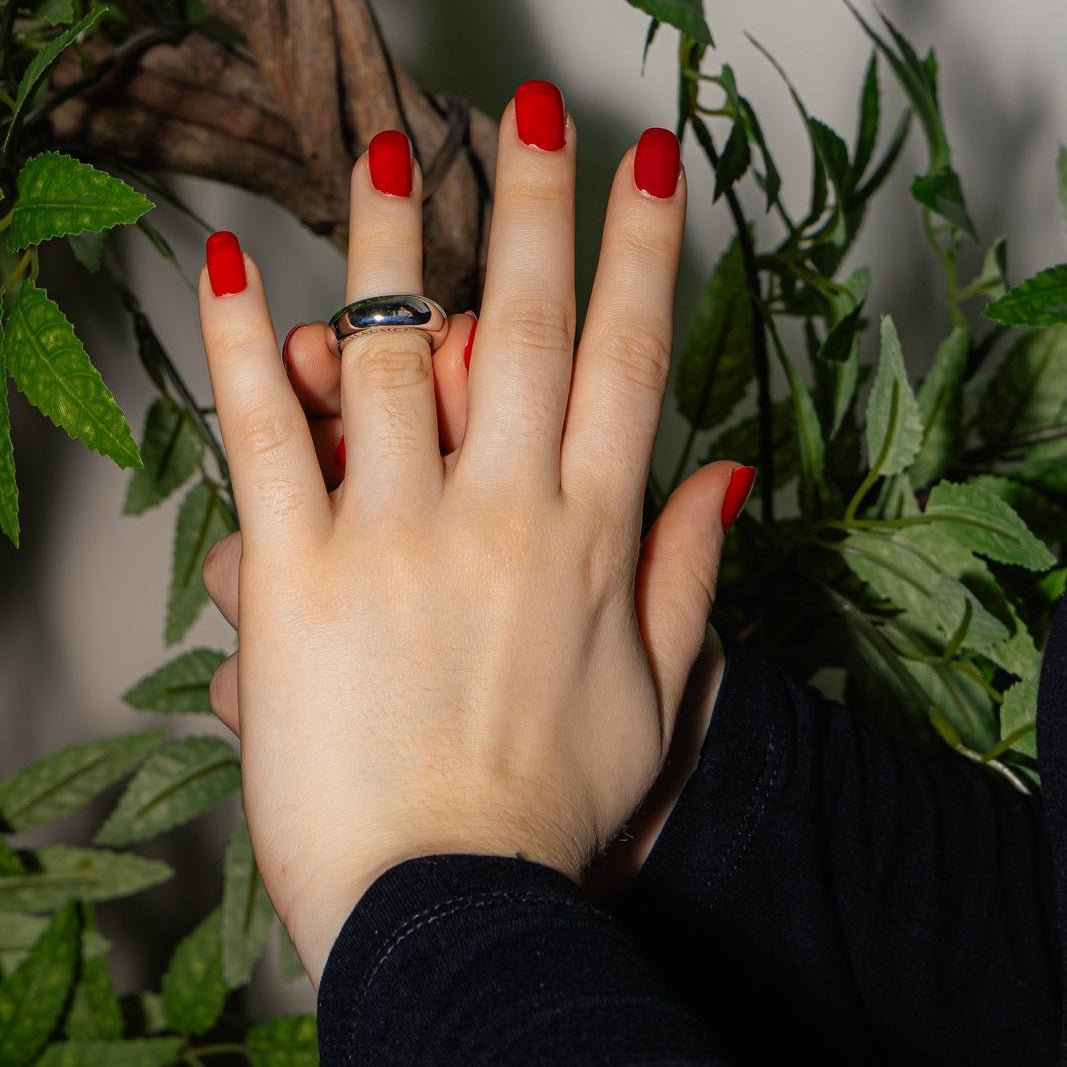 Bague Jonc CHAUMET en or blanc - Castafiore