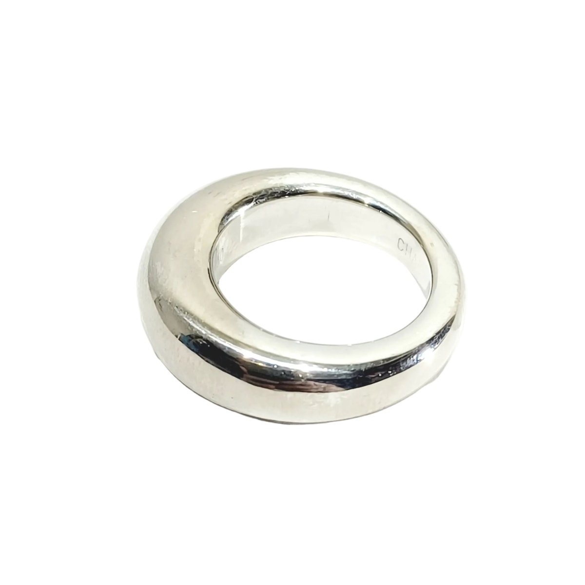 Bague Jonc CHAUMET en or blanc - Castafiore