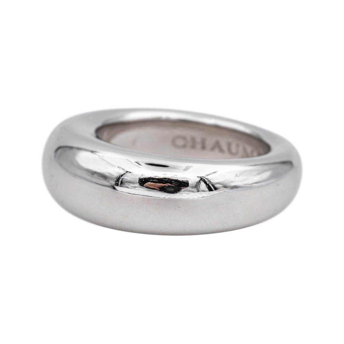 Bague Jonc CHAUMET en or blanc - Castafiore