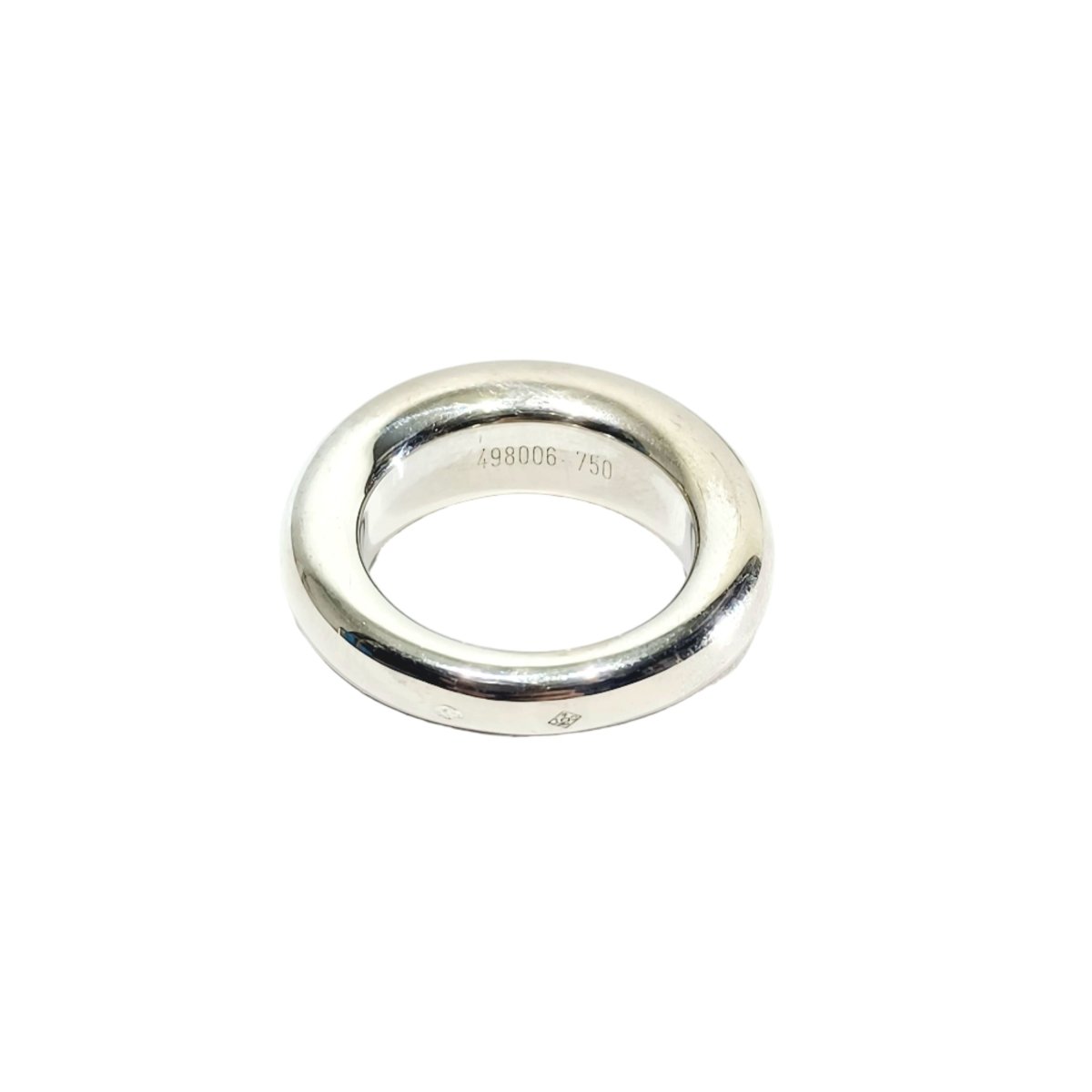 Bague Jonc CHAUMET en or blanc - Castafiore