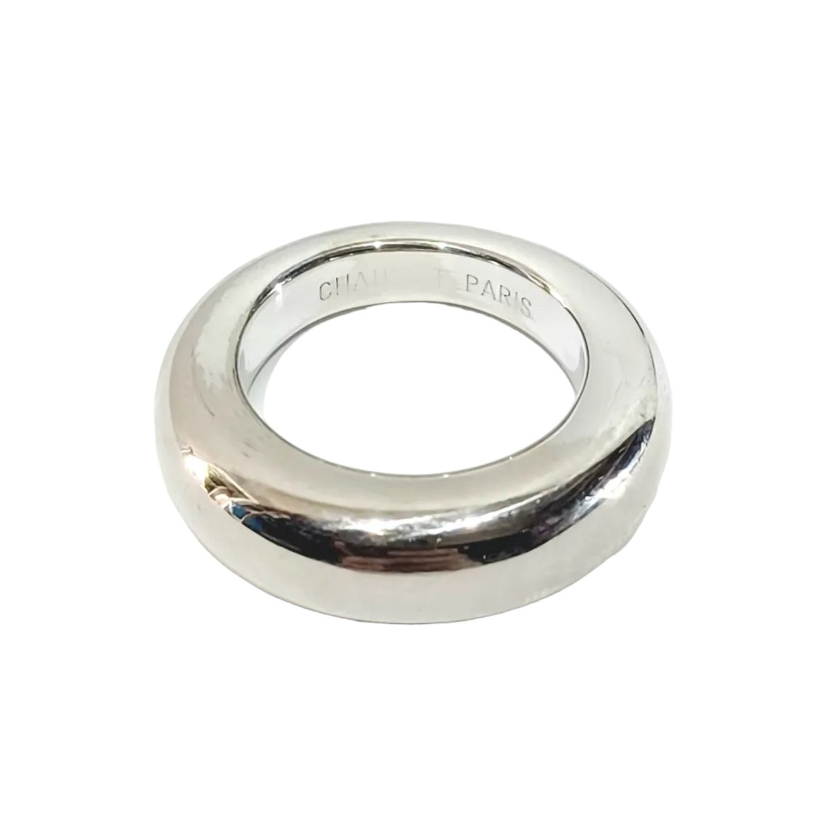 Bague Jonc CHAUMET en or blanc - Castafiore