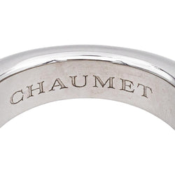 Bague Jonc CHAUMET en or blanc - Castafiore