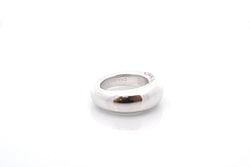 Bague Jonc CHAUMET en or blanc - Castafiore