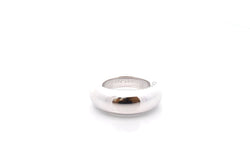 Bague Jonc CHAUMET en or blanc - Castafiore