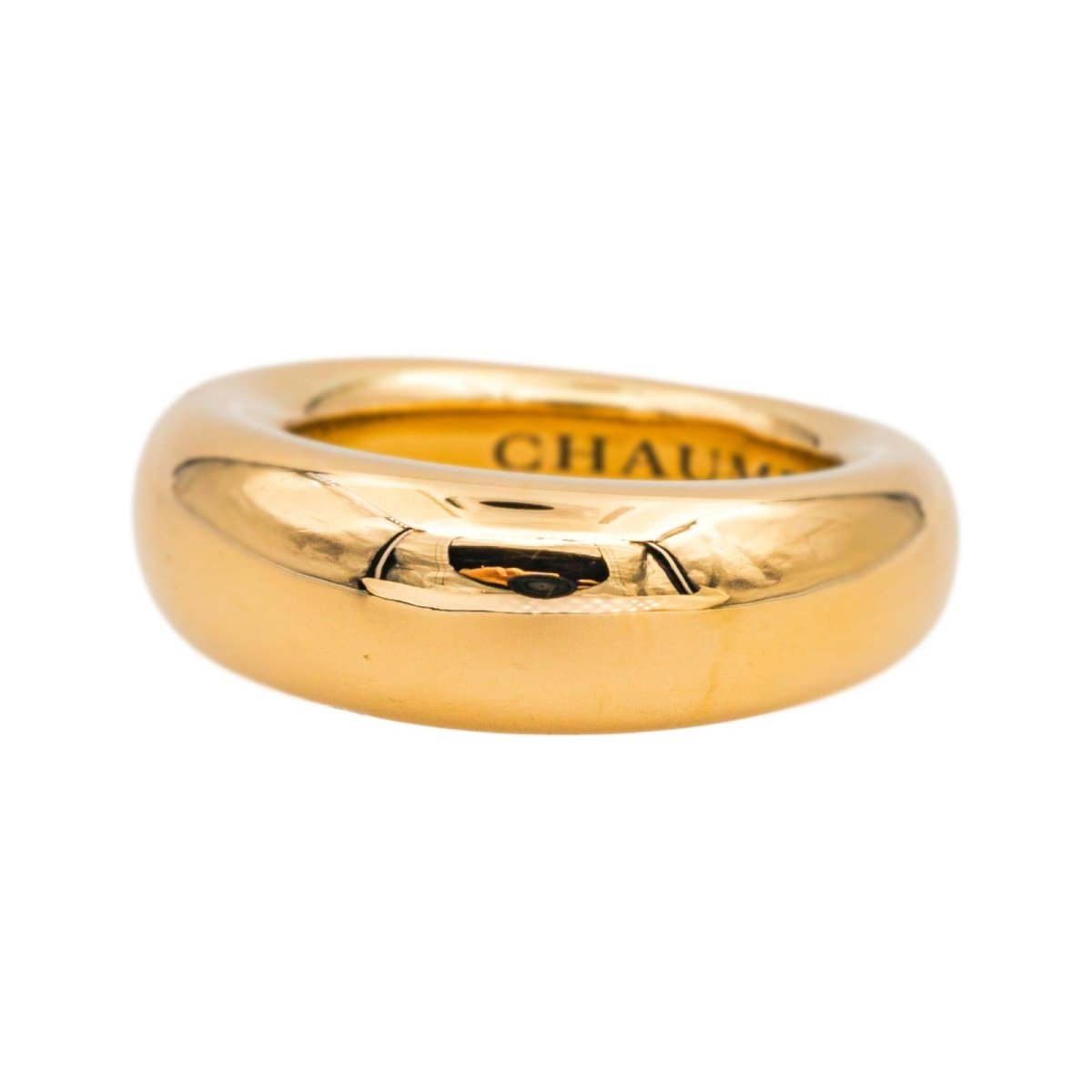 Bague Jonc CHAUMET en or jaune - Castafiore
