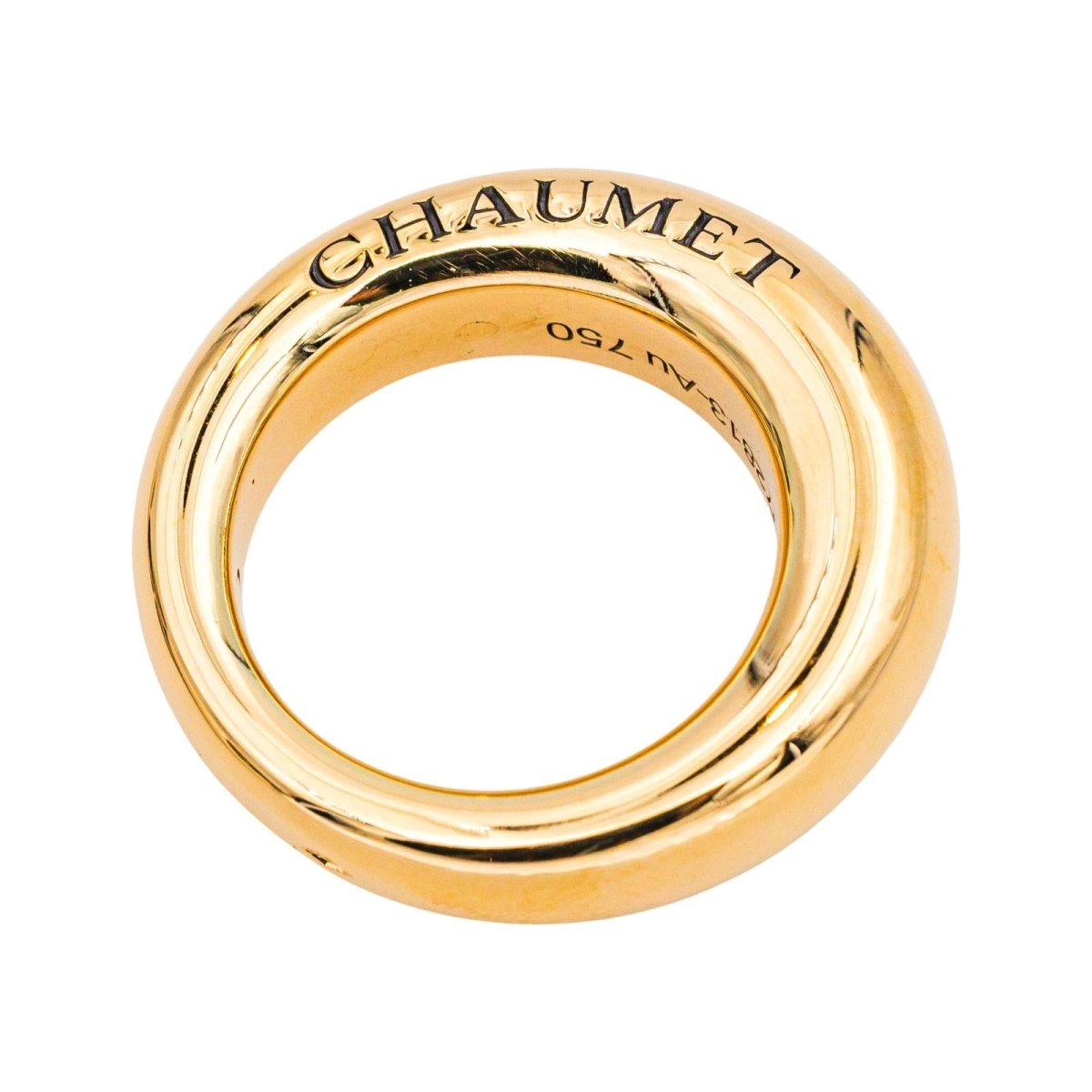 Bague Jonc CHAUMET en or jaune - Castafiore