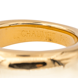 Bague Jonc CHAUMET en or jaune et saphir - Castafiore