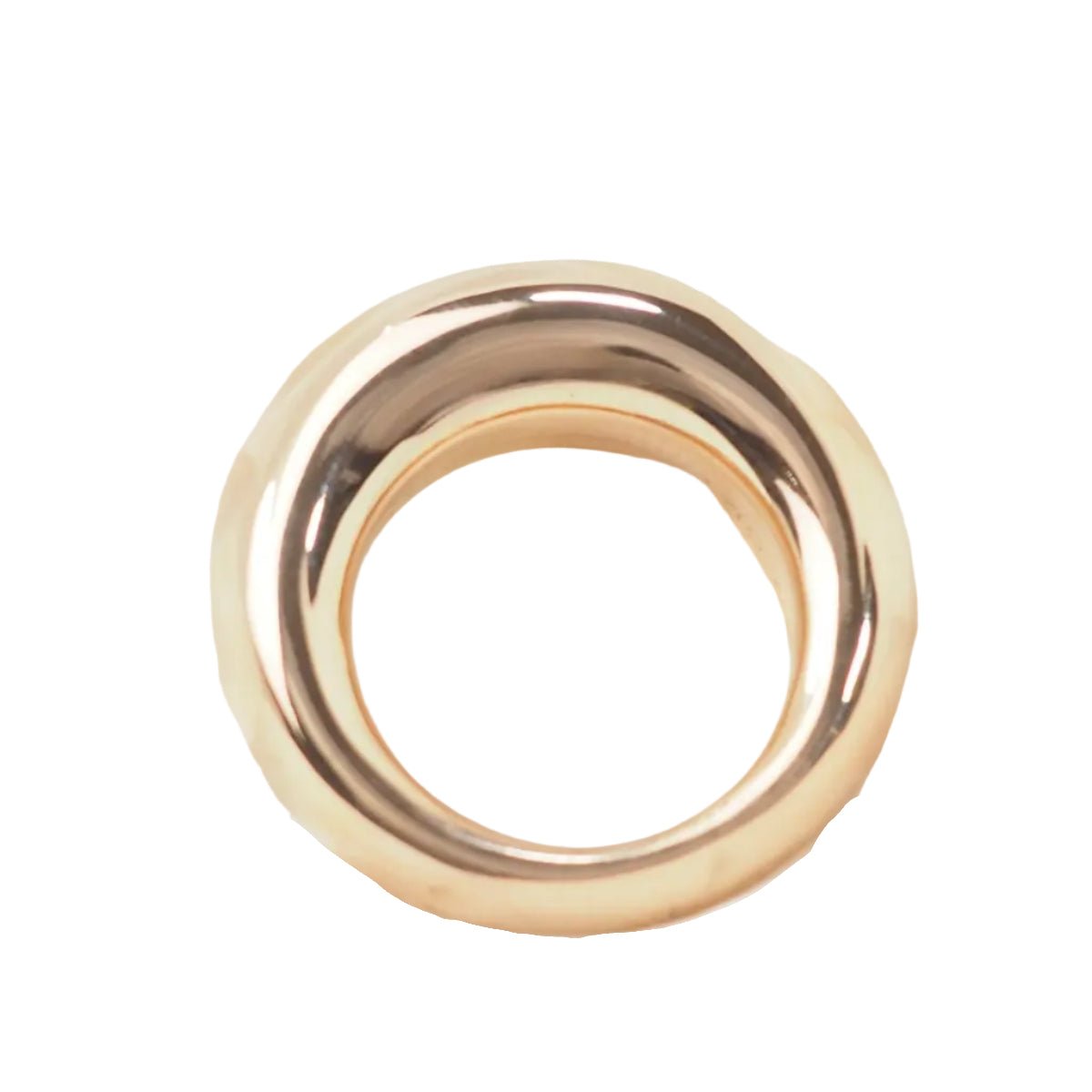Bague Jonc CHAUMET en or rose - Castafiore