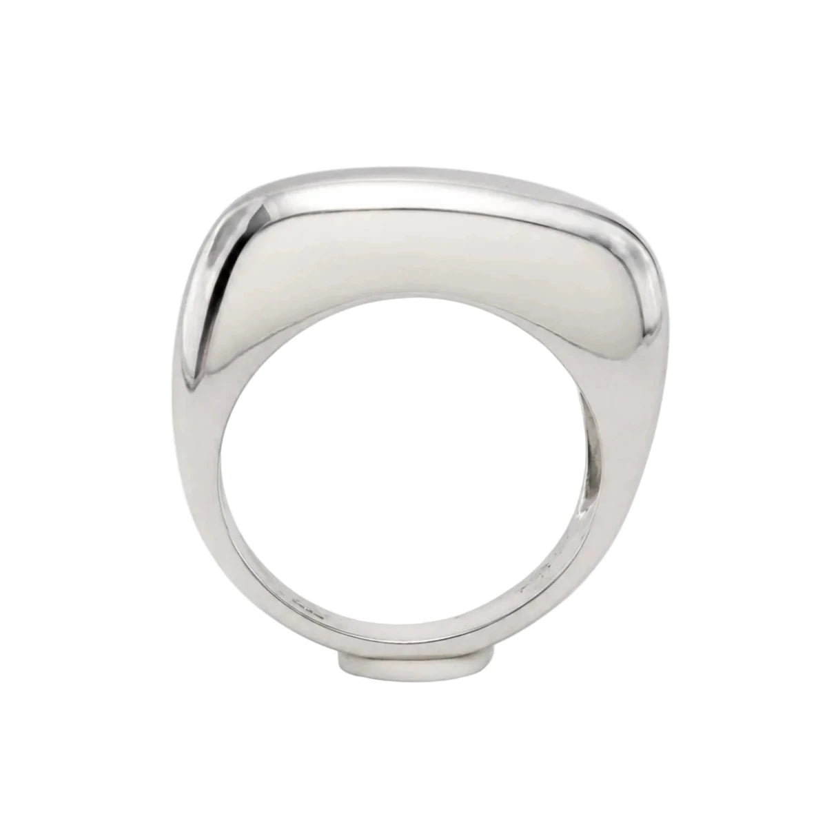 Bague Jonc en or blanc - Castafiore