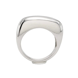 Bague Jonc en or blanc - Castafiore