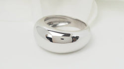 Bague jonc en or blanc - Castafiore