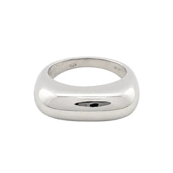 Bague Jonc en or blanc - Castafiore