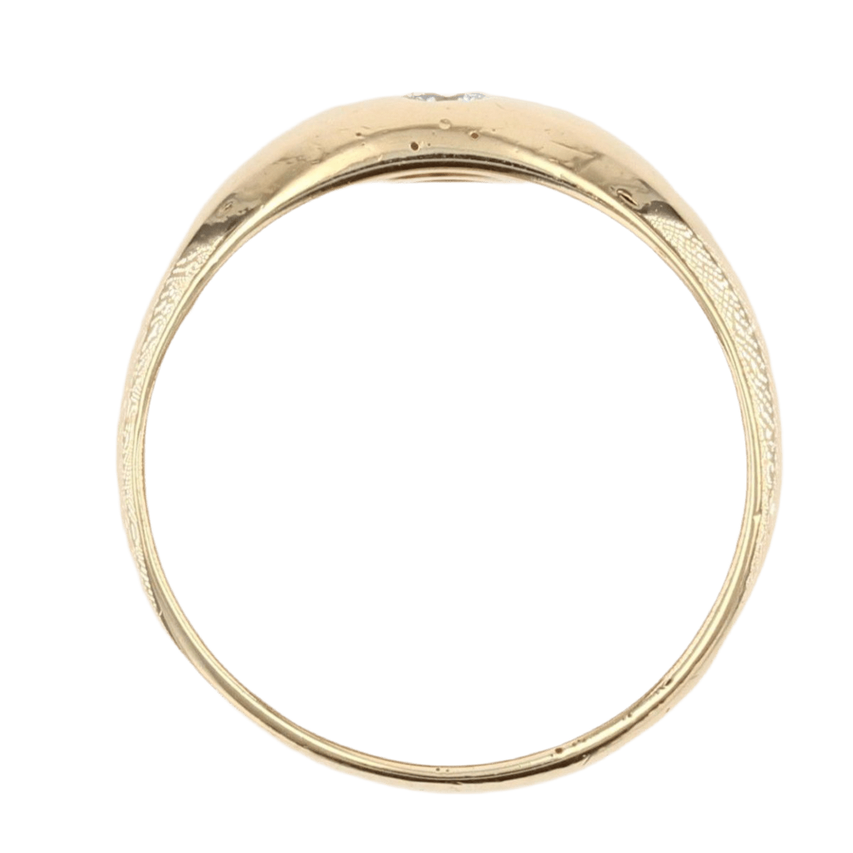 Bague Jonc en or blanc, or jaune, or rose et diamants - Castafiore