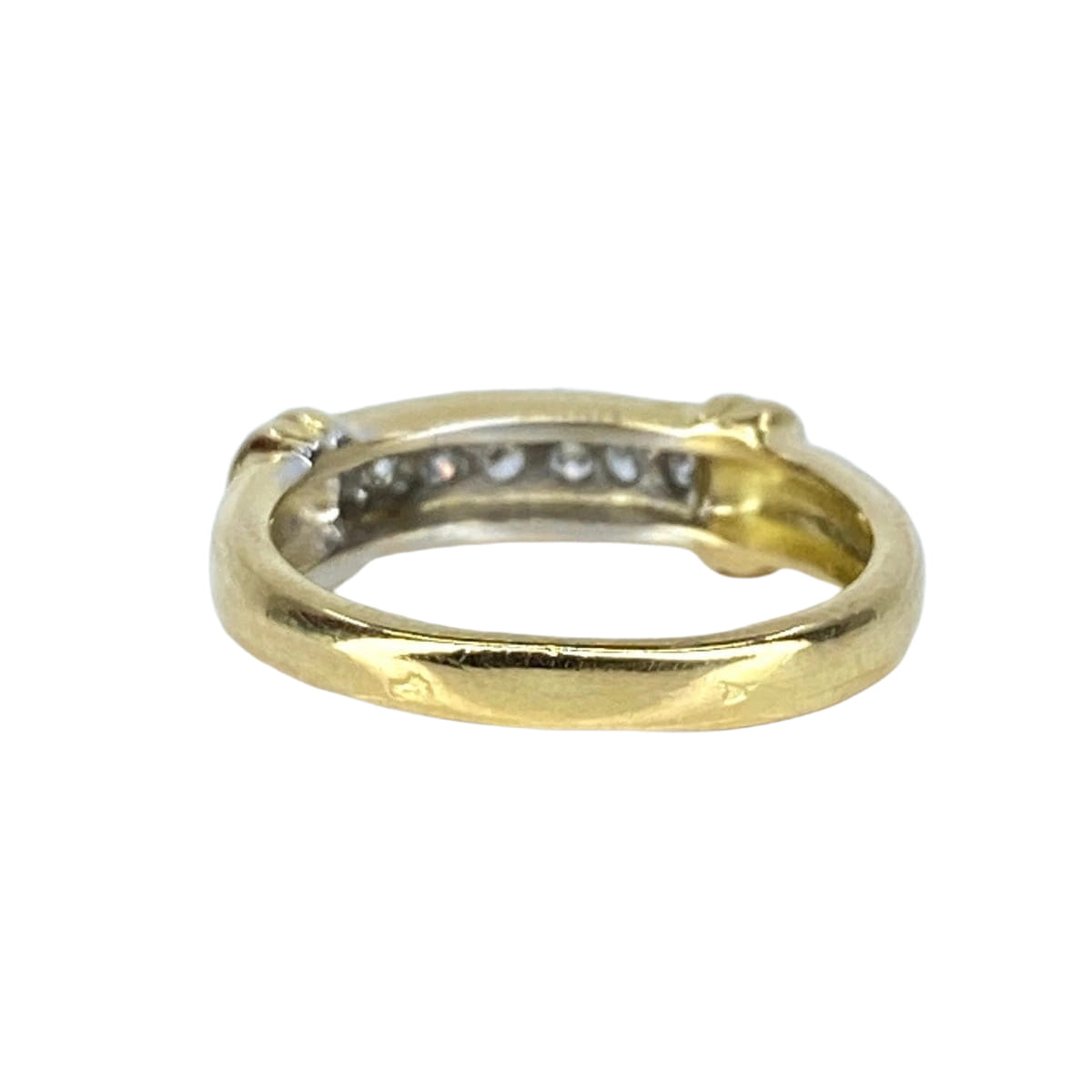 Bague jonc en or et diamants - Castafiore