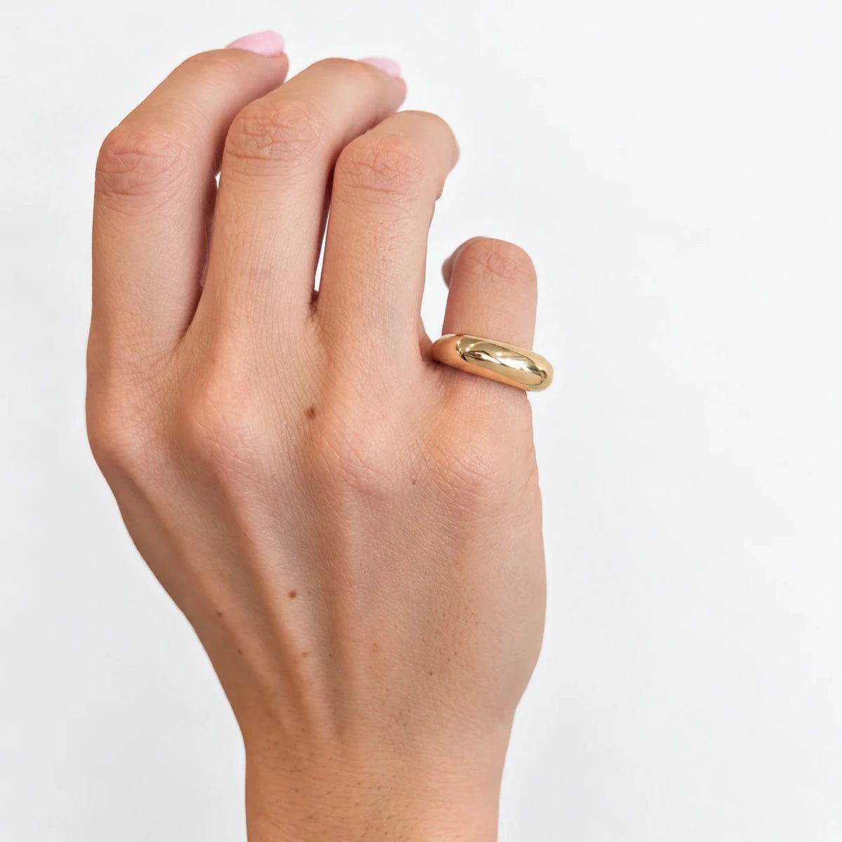 Bague Jonc en or jaune - Castafiore