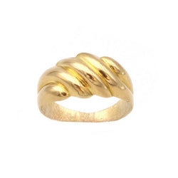 Bague Jonc en or jaune - Castafiore