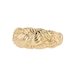 Bague Jonc en or jaune - Castafiore