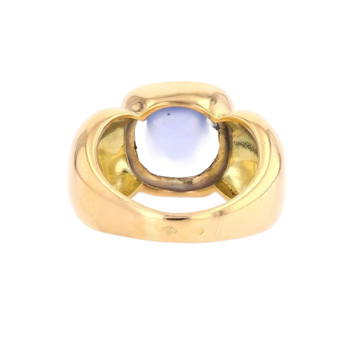 Ring sugarloaf chalcedony rush