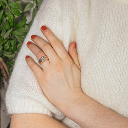 Ring Yellow gold diamond