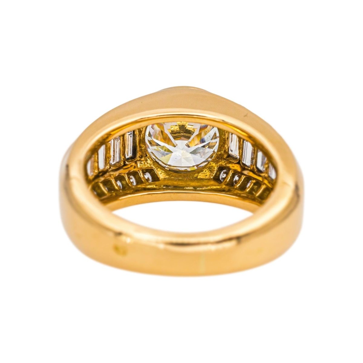 Ring Yellow gold diamond