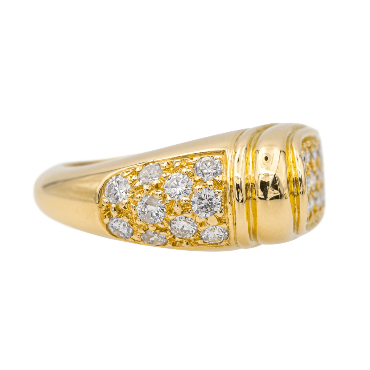 Bague Jonc en or jaune. etdiamants - Castafiore